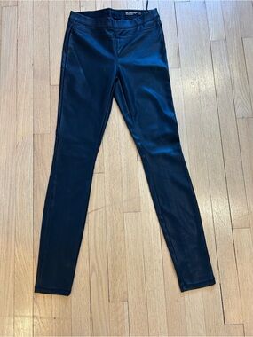 BlankNYV Pull-on faux Leather Black Leggings